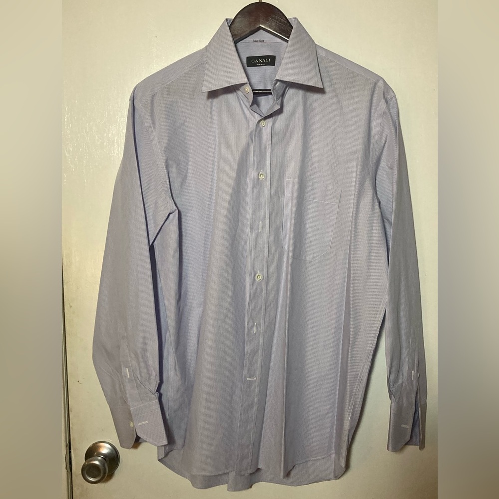 Canali Mens Dress Shirt